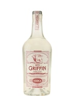 Griffin Vault vodkaflaske med rødt griffinvåbenskjold